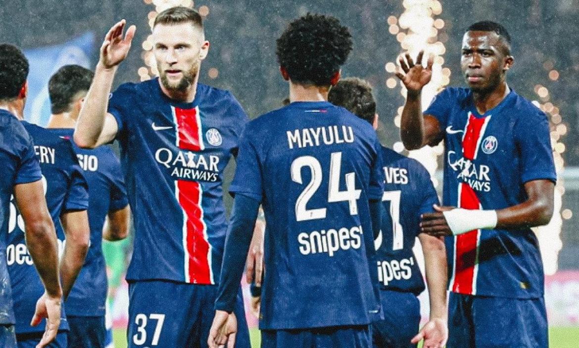 img of El PSG de Pacho se impone por goleada ante el Marsella